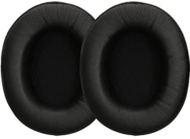 kwmobile Ear Pads Compatible with Kingston HyperX Cloud Stinger/Cloud Mix - 2x Replacement for Headphones - Black