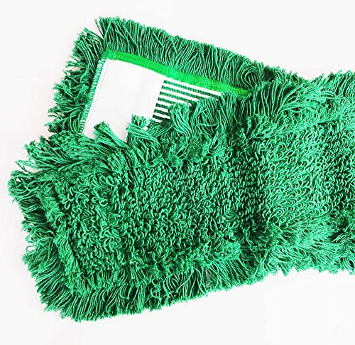 2X Profi Wischmopp Baumwolle für geöltes Parkett 40cm Bodenwischer Wischbezug für Echtholz Parkett - Ohne Microfaser!