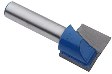 predolo Zweischneidiger HSS Fräser Bündigfräser Nurfraser Holzfräser, Schnittdurchmesser Zur Auswahl, 8x18mm