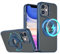 S. Dawezo Magnetic Stand for iPhone 11 Case 6.1 Inch, Compatible with MagSafe, Military Protective Mobile Phone Case, Magnetic Force 360° Rotating Holder Case for iPhone 11, Blue