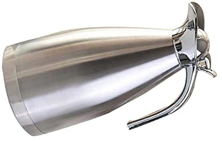 LIFKOME Pentola Per L'Acqua Isolata Bottiglie D'Acqua Isolate Caraffa Per Caffè Sottovuoto Bevanda Al Latte Brocca In Acciaio Inossidabile Con Coperchio Brocca Per L'Acqua Con Scala