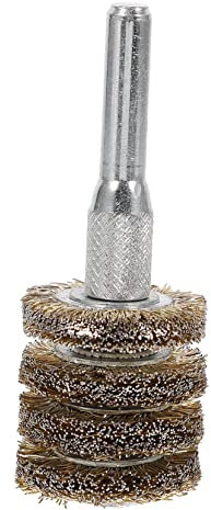 GLEAVI Electric Wire Brush Drill Attachment Wire Wheel for Stripping Rust Removal Drill Parts Accessories Metal Clean Steel Spare Parts