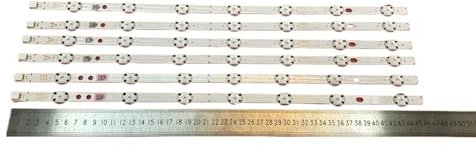 TUCANSBP Kit 6pz Barra LED Compatibile for TV 49U6663DB 49U5863DB 49U5766D 49U6863DB LUX0149003 LT-49C870 VES490QNDS-2D-U12 N12 SVV490A64 AB (Color : 10 Kit for 10 TV)