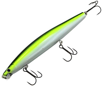 Gürkchen in grün, Wobbler, Zanderköder, 22g, 125mm, Kunstköder, Hardbait