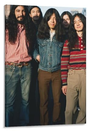 Kikagaku Moyo Poster, Band, Wandkunst, Poster, Rollen, Leinwand, Gemälde, Bild, Wohnzimmer-Dekoration, Zuhause, 40 x 60 cm