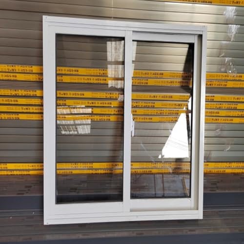 Fenster Window Kellerfenster Schiebefenster Garagenfenster Mit Rahmen, Verriegelbares Horizontales Schiebefenster Für Schuppen, 30 36 41 46 51 56 Cm, Aluminium-Keller-Oberlicht Für Restaurant, Flur, G