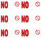 Lot de 6 Panneaux d'Interdiction de Toilettes Publiques, 22 x 10 cm Panneaux d'Interdiction de Toilettes Publiques pour Entreprises Panneaux d'Avertissement pour Entreprises, Lieux Publics