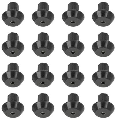 Piedini in Gomma di Ricambio per Fornelli,Piedini in Gomma,Stufa a Gas Poggiapiedi Bruciatore Piedi Griglia Piedini In Gomma Per Fornello A Gas Griglia Piedi Fornello A Gas Parte Piedi In Gomma,16PCS