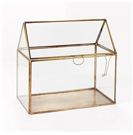 Terrarien für Blumenkübel Moderne unregelmäßige Glasvase, geometrischer Sukkulenten-Pflanzkasten, Terrarium-Behälter, tolles Geschenk Flaschengarten