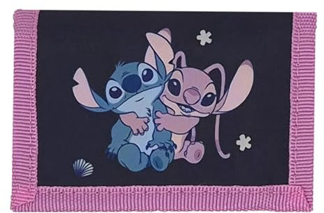 Theonoi tolle Geschenkidee Horses/Kinder Geldbörse/Geldbeutel/Portemonnaie/Brieftasche (Stitch pink)