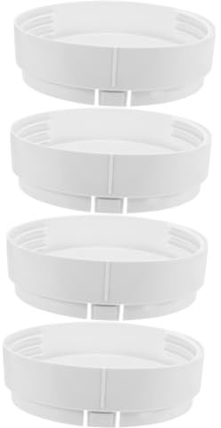 UKCOCO 4 Stück der Klimaanlage -Schlauchadapter Conditioner Zustand Ablassschraube der Klimaanlage A/C -Einheitsschlauchanschluss tragbarer Wechselstromkoppler Plastik Weiß