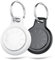 Air Tracker Tags 2 Pack, Item Locator Compatible With Apple (IOS Only) Replaceable Battery, Item Finder For Keys,Luggage,Suitcase etc, IP67 Waterproof Smart Tracker Air Tag-2 PCS with Holder Keychain