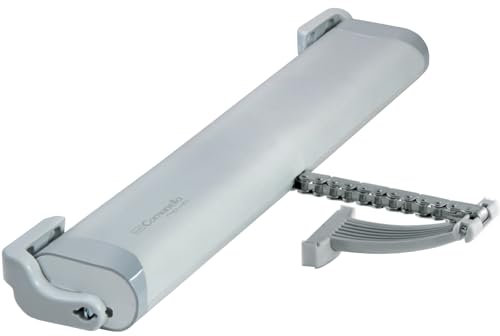 ANDROMEDAGIE® | LIWIN 250N 230V GRIGIO | Attuatore a Catena per Finestre | 250N | IP44 | 3 Corse Regolabili | Soft Start/Stop | Comunello Mowin Window Automation Technology