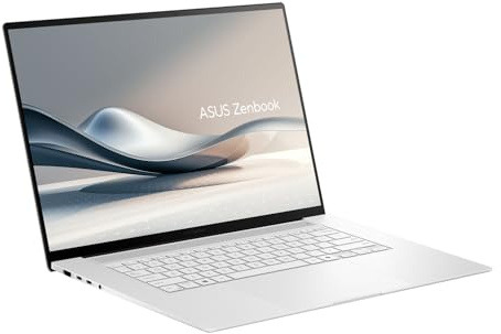 PC portable Asus Zenbook S 16 UM5606WA RK368W 16 120 Hz AMD Ryzen AI 9 32 Go RAM 1 To SSD Blanc