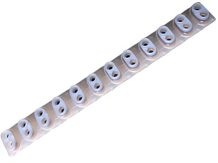 Tastenkontakt Gummipads, Ersatz leitende Tastaturstreifen für elektronische Tastaturen, Reparatur von Gummi Tastenkontaktstreifen, Tastenpads