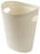 Addis Papelera de plástico 518078 para baño, dormitorio, oficina, color crema de lino, 12 litros