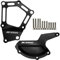 ZHUOWU Motorräder CNC Legierung Motorschutz Slide Crash Falling Schutz Guard für S1000RR ABS K46 2009-2018 S1000R 2014 2015 HP4 2010-2018 S1000XR 2015 2016 (Schwarz)