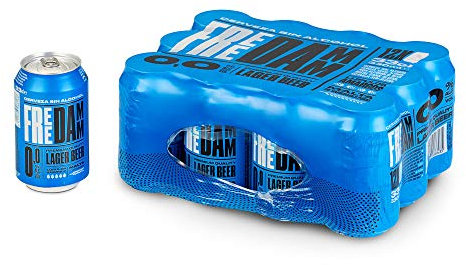 Free Damm Cerveza sin Alcohol 0,0, 12 x 33cl