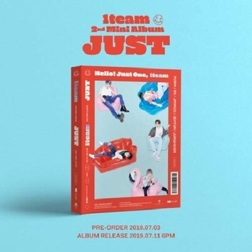 LIVEWORKS COMPANY 1TEAM - JUST (2nd Mini Album) CD+80p Photobook+1Lyric Booklet+6Postcards+3Photocards+2Stickers+Folded Poster