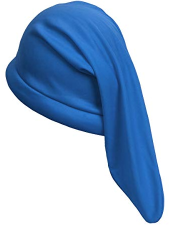 NUWIND 12 Zwerg Gnom Hut in Sieben Farben - Märchen Elfen Mütze für Halloween Kostüm Accessoire Party Cosplay (blau)