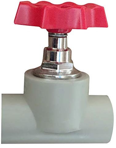 YINSONG Muffenschieber mit handrad - PPR Kunststoff Muffen-Absperrschieber 20mm/25mm/32mm/40mm/50mm/63mm