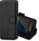 CHALK & HIDE - Real Leather Book Wallet Flip Case Cover For Nokia XR20, Real Leather Design With Card Slot, Magnetic Closure and Built In Stand - Black