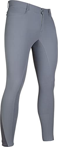 HKM Herren Reithose-12583 Hose, 9500 Grau, 54