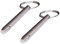 Lotatheta 2 pcs Quick Release Pins 5/16(8mm) Diameter 316 Stainless Steel Usable Length: 2-1/4(57mm) Total Length 3.15(80mm) for Bimini Top Marine Hardware