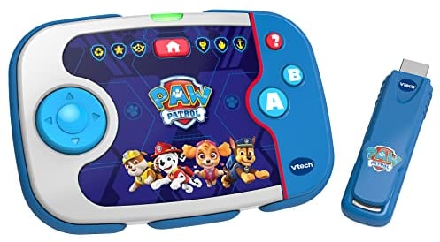 VTech V.Smile New Generation Patrulla Canina | Plug&Play educativa para niños +3 años | Versión ESP | Multicolor