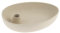 Storefactory - Kerzenhalter, Kerzenständer - Lidatorp - Keramik - oval - Farbe: beige - 21 x 14 x 4 cm
