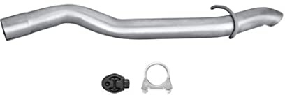 HELLA 8LA 366 004-041 Abgasrohr - Easy2Fit® Kit - hinten - einteilig | Kompatibel mit: FORD FOCUS II Cabriolet, FOCUS II Stufenheck
