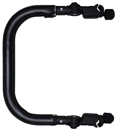 SAFIGLE Kinderwagen-Stoßstange Universeller Kinderwagen-Stoßstangengriff Armlehnen-Querlatte Schaumstoffzaun Ersetzen - Für Kinderwagen Verdickter Eisenverbinder
