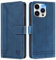 GoodcAcy Coque pour ASUS ROG Phone 8/8 Pro - Étui Protection Housse Premium en Cuir PU, Pochette Fermeture Magnétique, Flip Case Compatible (Bleu)