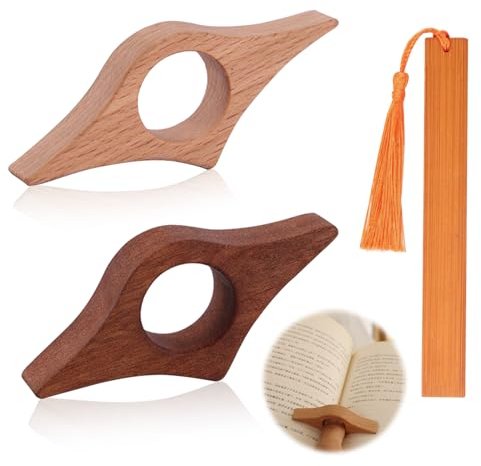 3PCS Buchseitenhalter,Buch Seitenhalter,Seitenhalter für Bücher,Daumen Buchhalter,Buch Zubehör,Bücher Zubehör,Daumen Book Holder,Geschenke für Leseratten,Leseratte,Buchliebhaber,mit Lesezeichen