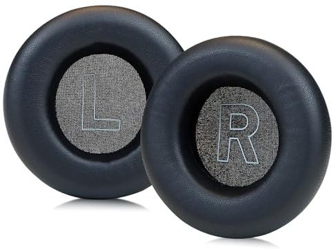 SINOWO Ersatz-Ohrpolster für Bang & Olufsen Beoplay H9 3. Generation Kopfhörer (nicht passend für H9 und H9i), Ohrpolster mit Geräuschisolierung, Memory-Schaum, Schwarz