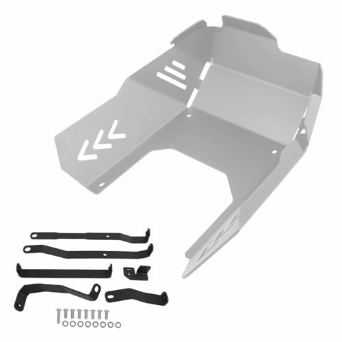 OOPUHKSY Motorrad Flügel Motorrad-Unterfahrschutz Für CL500 SCL500 CL 500 2023 2024 Unterbodenschutz Bash Guards Ölwannenschutz (Silber)