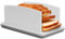 Atoke Bread Slicer for Homemade Bread,Plastic Bread Slicing Guide Adjustable Slicing Width,Foldable Bread Cutting Guide with Tray for Bread,Bagel, Bun,Sourdough,Cake