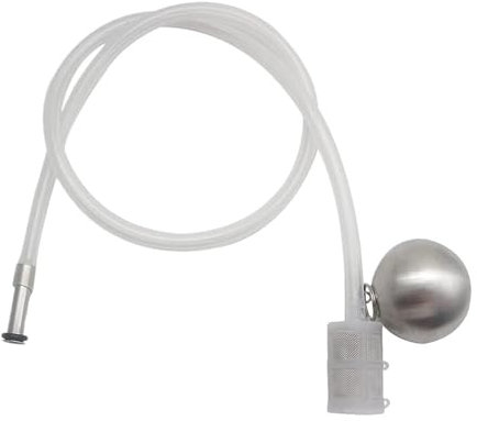 LZZYFPX Reiniger for selbstgebrautes Bier, 304 Edelstahl, Flüssigkeit for selbstgebrautes Bierfass, schwimmendes Tauchrohr for Flüssigkeit for Bierfässer mit Filter, Reinigungswerkzeuge