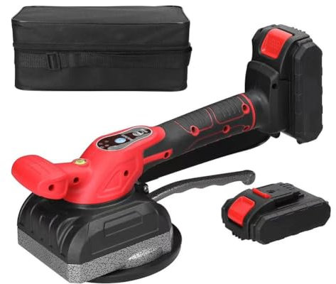 Bamberg 21V Piastrelle Macchina per la di Piastrelle 5 Ingranaggi Ventosa Regolabile Decorazione per la Casa Parete Pavimento Piastrelle Strumento Vibrante Elettrico Spina EU