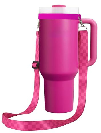 Anjonova Water Bottle Holder with Adjustable Strap 30-59, Compatible with Stanley 40/30/20oz Tumbler, Owala, Hydroflask and YETI, Water Bottle Carrier for Outdoor Gym Travel, Cup Accessories