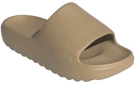 adidas Damen Badeschuhe Badelatschen Poolsandalen Adilette Lumia, Farbe:Beige, Schuhgröße:EUR 40.5, Artikel:
