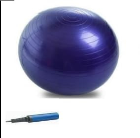 Exercise Ball, Yoga, Birthing & Gym Ball for Fitness, Maternity, Labor, Pilates, Stability & Balance Training – Anti-Burst, Non-Slip with Quick Inflation Pump-Jumbo Size Pregnancy Ball 65 cm