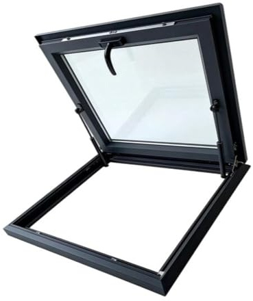 Customizable Skylight Window, Skylight House Roof Window, Basement Windows Well Covers, Egress Windows Cover, Electric Roof Skylight with Remote Rain Sensor