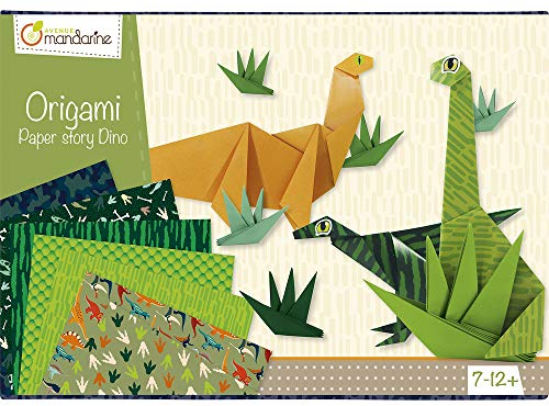 Avenue Mandarine KC040C Kreativbox Origami (für eine perfekte Einführung in Origami Welt, ideal für Kinder ab 7 Jahren) 1 Pack