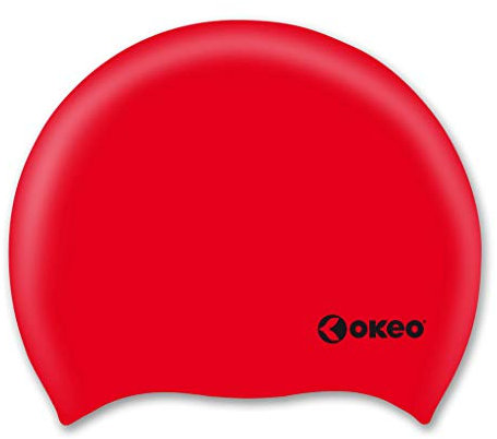 Okeo Cuffia Silicone Tinta Unita Rosso
