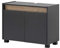 Schildmeyer Waschbeckenunterschrank 148465 Cosmo, 80 x 54,5 x 33 cm (BxHxT), anthrazit