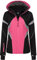 Rock Creek Damen Softshell Jacke Windbreaker Regenjacke Übergangsjacke Softshelljacke Damenjacke Regenmantel Outdoorjacke Kapuze D-467 Pink 4XL