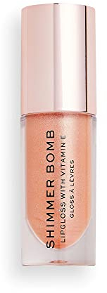 Revolution, Shimmer Bomb Lipgloss, Shimmery Finish, Infused with Vitamin E, Vegan & Cruelty Free, Gloss Starlight,