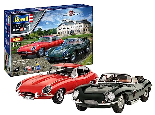 Revell - Maqueta Set de regalo Jaguar 100th Anniversary