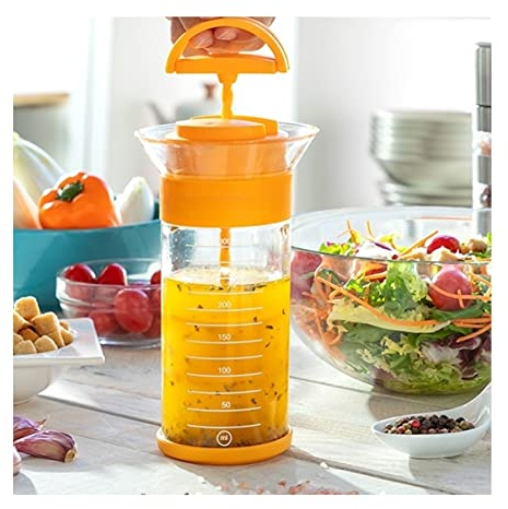 Öl - und Dressingshaker Milchschaum Bereiter Messbecher Aufbewahrungsbox Vinaigrette Dressing Shaker BPA frei